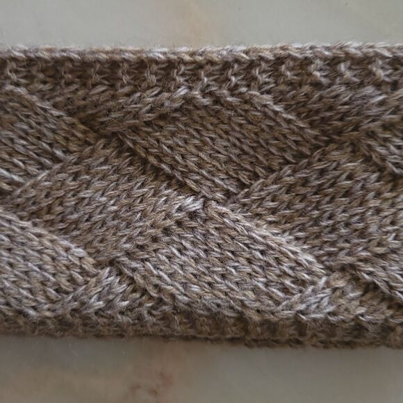 NWT Knit headband ear warmer with velour lining - Picture 2 of 4